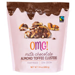Load image into Gallery viewer, Milk Chocolate Almond Toffee Clusters, OMG! (680g)
