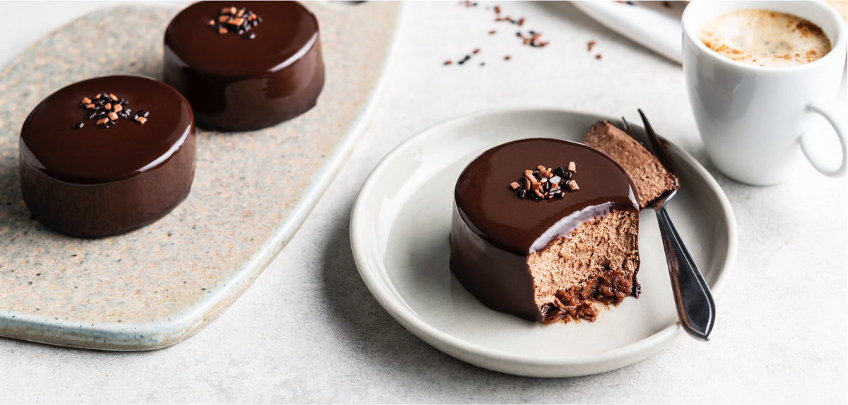 Belgian Chocolate Mouse, JM Desserts (6x76g) Capital Wholesalers