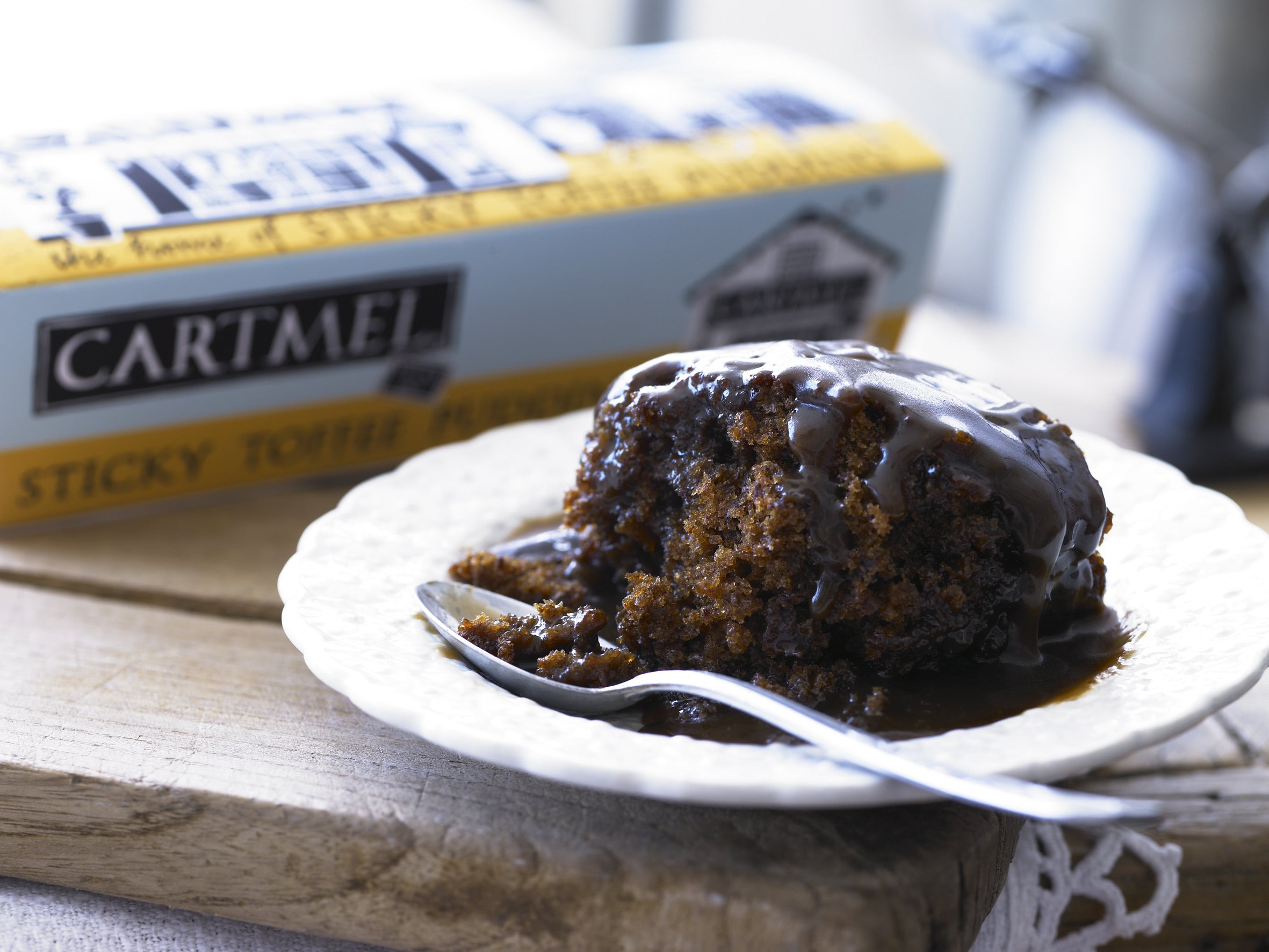 Stick Toffee Pudding, Family Size, Cartmel (2x500g)
