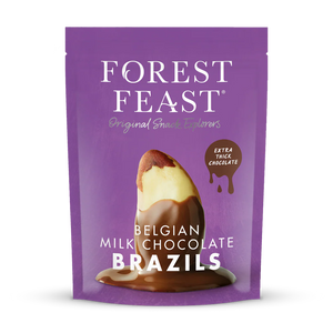 Belgian Milk Chocolate Brazil Nuts, Forest Feast (1kg)