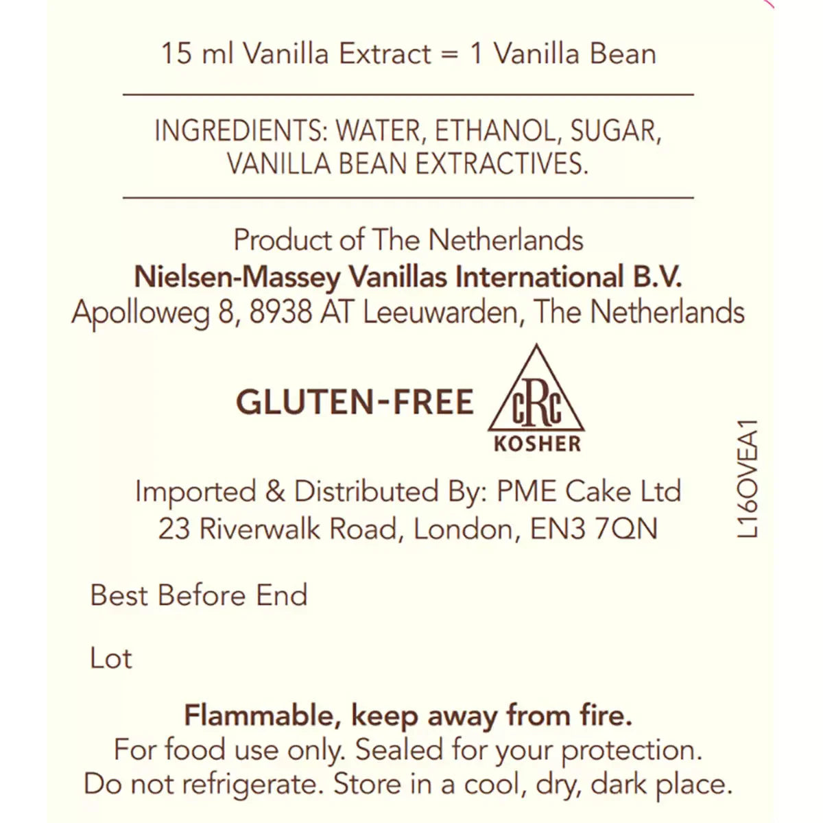 Original Vanilla Extract , Nielsen Massey(473ml)