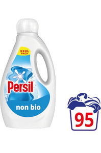 Persil Non Bio Laundry Washing Liquid Detergent  (95 washes, 2.565 L)