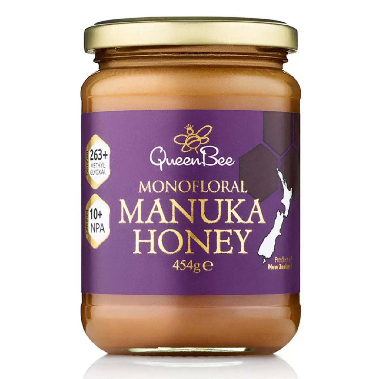 Manuka Honey MGO 263+, Queen Bee (454g)