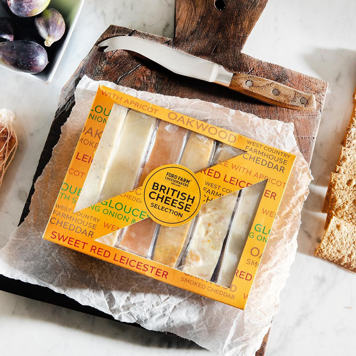 British Cheese Selection, Ford Farm (6x200g)