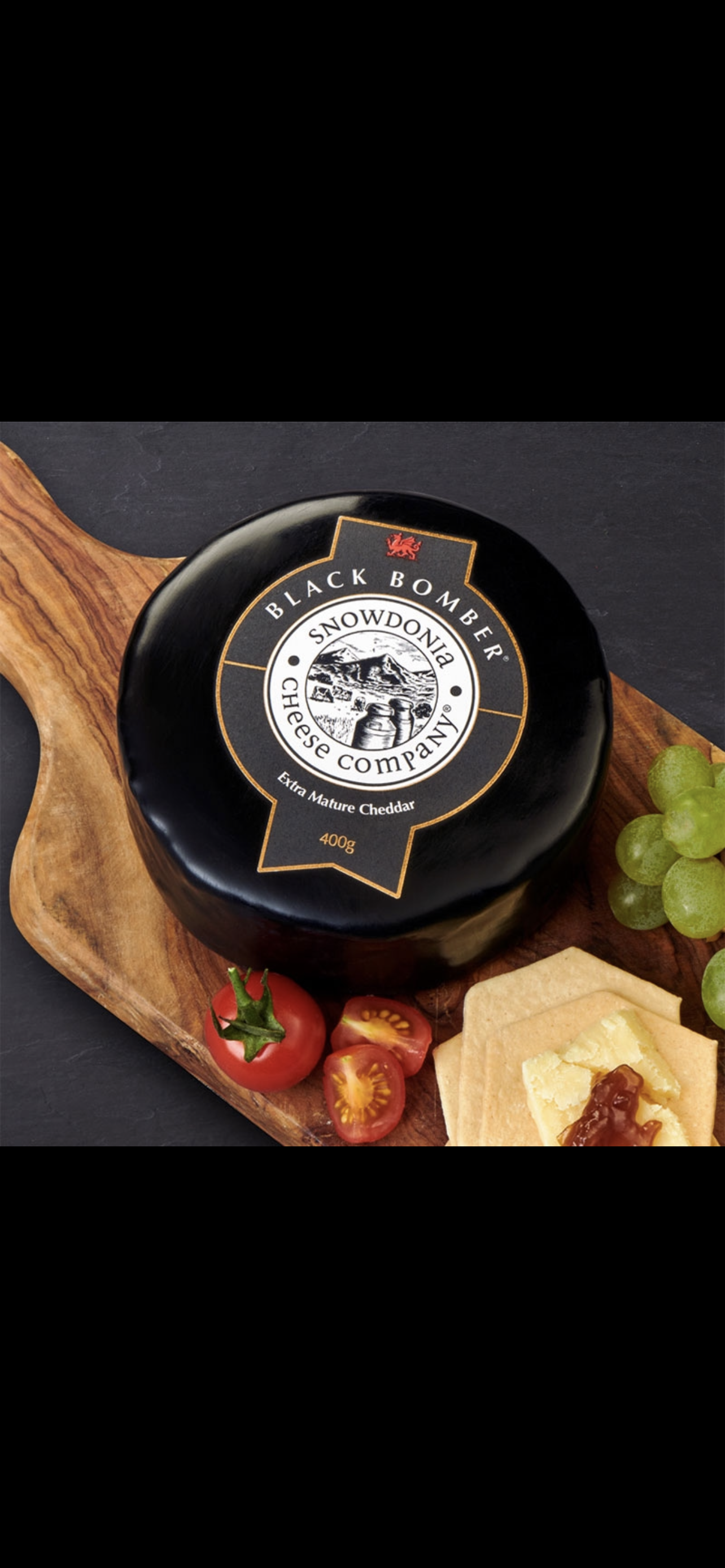 Black Bomber Cheese, Snowdonia (400g)
