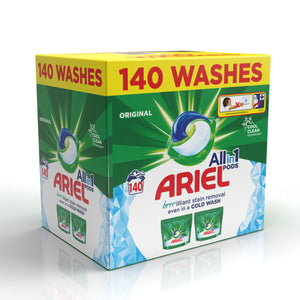 Ariel All in One Pods (140 wash)