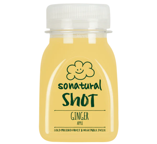 Ginger & Apple Shot, So Natural (10x125ml)