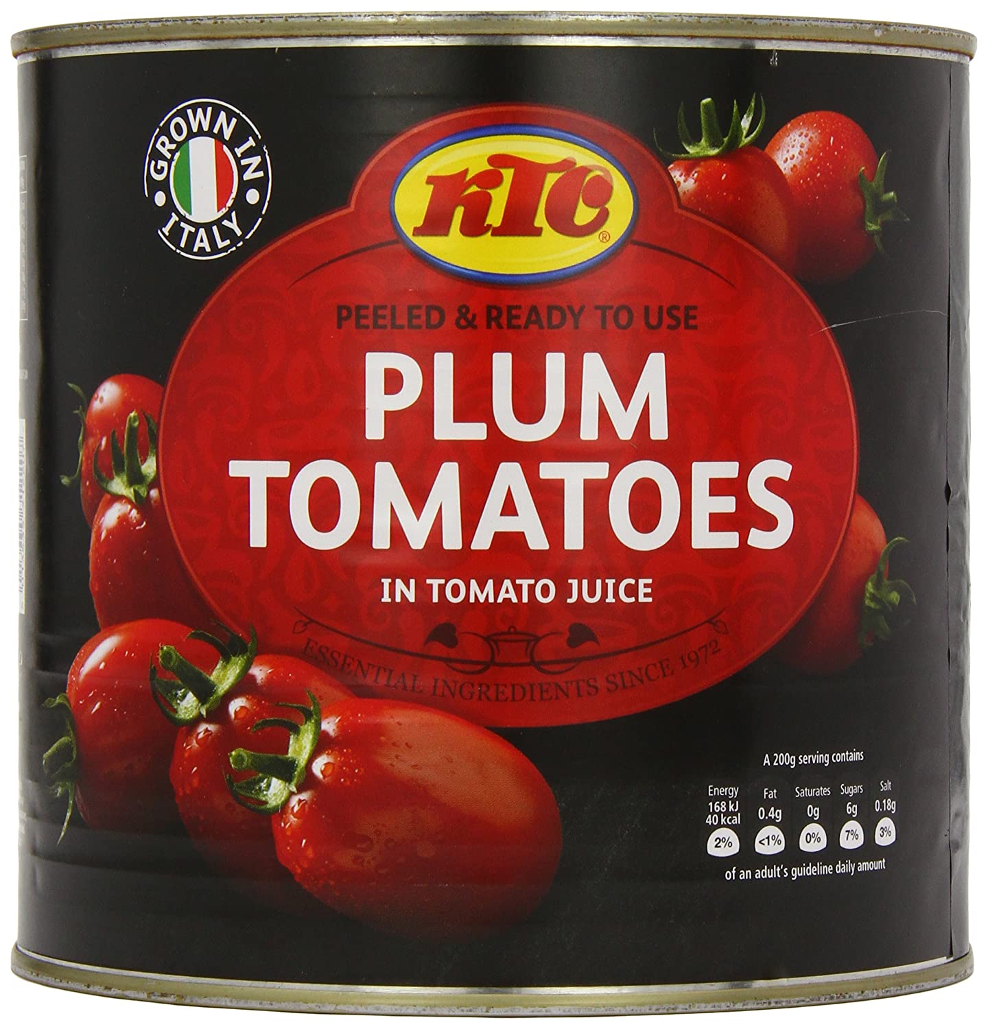 KTC Plum Tomatoes in Tomato Juice - Capital Wholesalers