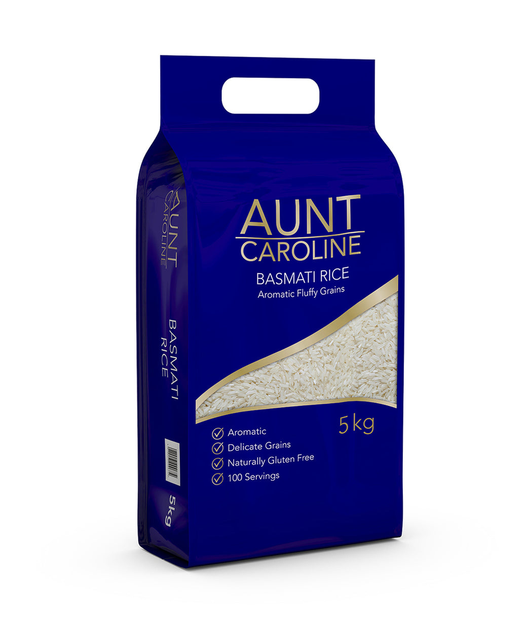 Aunty Caroline Basmati Rice 5 kg - Capital Wholesalers