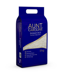 Aunty Caroline Basmati Rice 5 kg - Capital Wholesalers