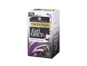 Earl Grey Decaffeinated Tea, Twinings (50 bags)