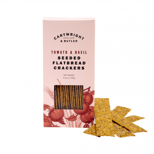 Tomato & Basil Wheat Flatbread, Cartwright & Butler (130g)