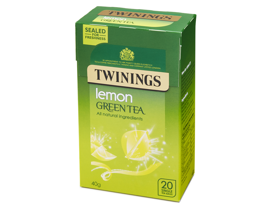 Green Tea & Lemon, Twinings (20 bags)