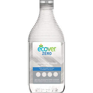 Zero Lemon & Aloe Vera Washing Up Liquid, Ecover (450ml)