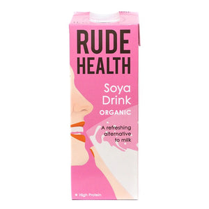 Organic Soya Milk, Rude Health (1ltr)