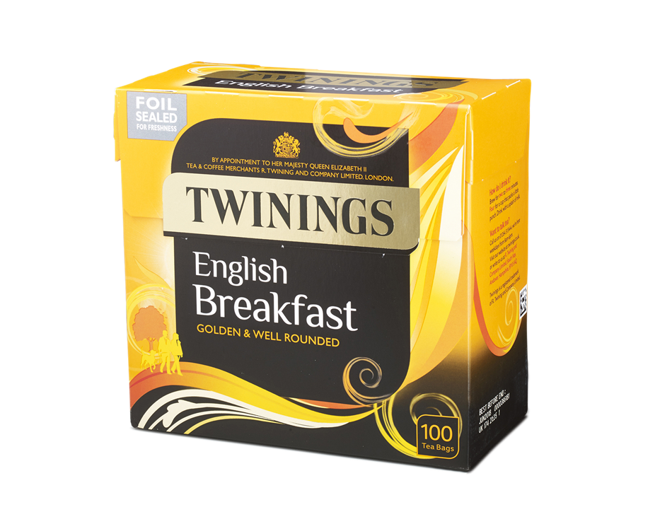 English Breakfast Tea, Twinings (100 bags)