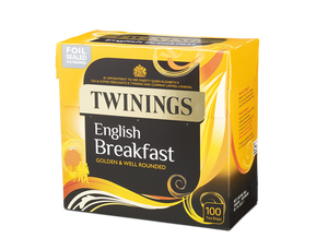 English Breakfast Tea, Twinings (100 bags)
