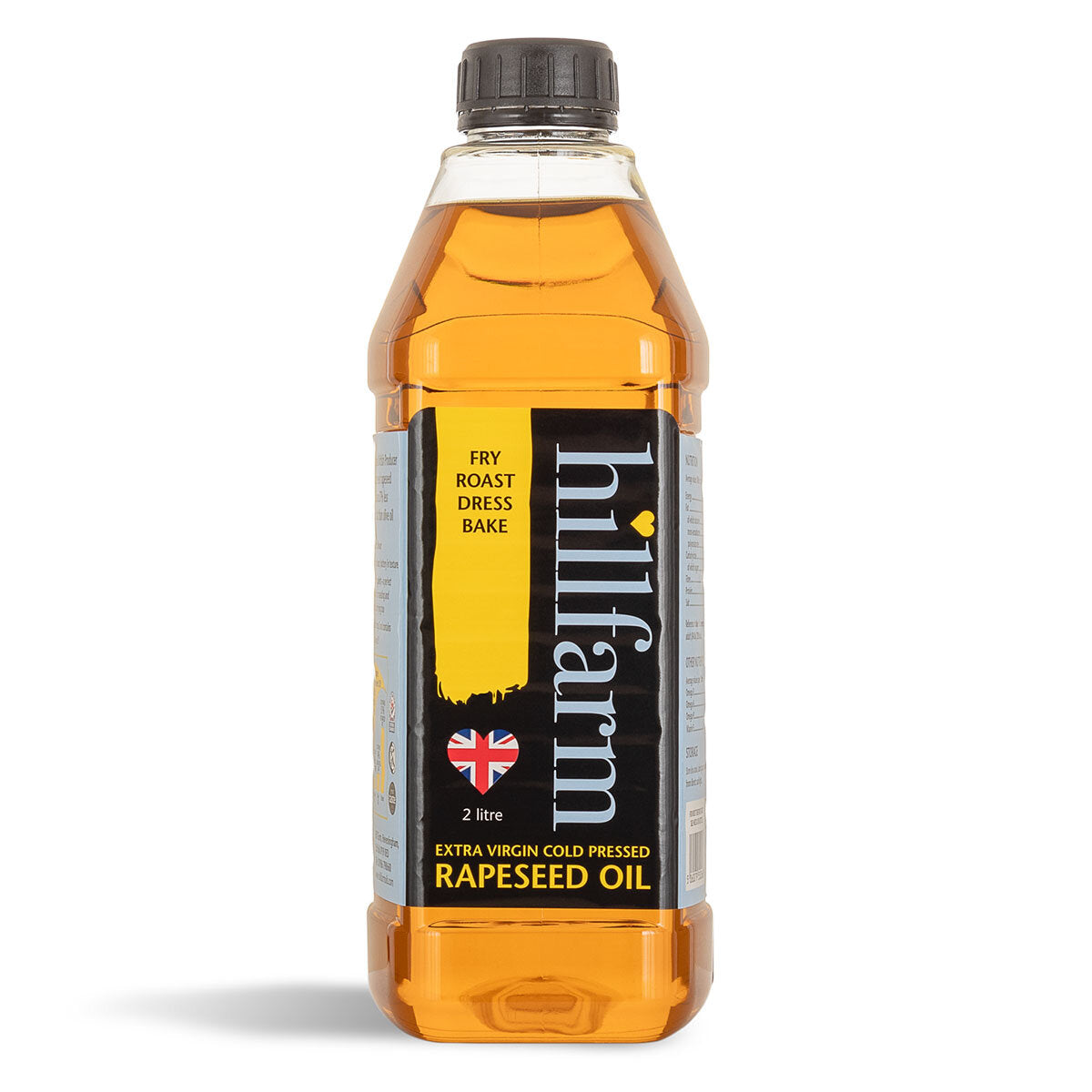 Extra Virgin Cold Pressed Rapeseed Oil, Hillfarm (2 LITRES)
