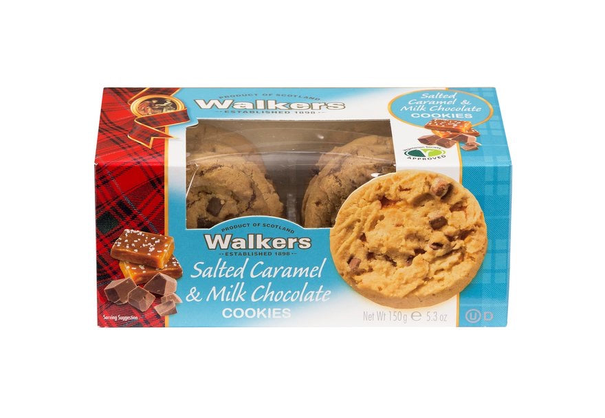 Walkers Salted Caramel & Milk Chocolate Biscuits - Capital Wholesalers