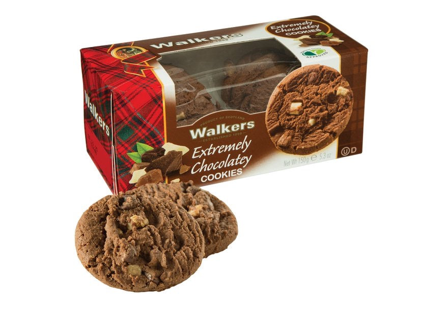 Walkers Extremely Chocolatey Cookies - Capital Wholesalers