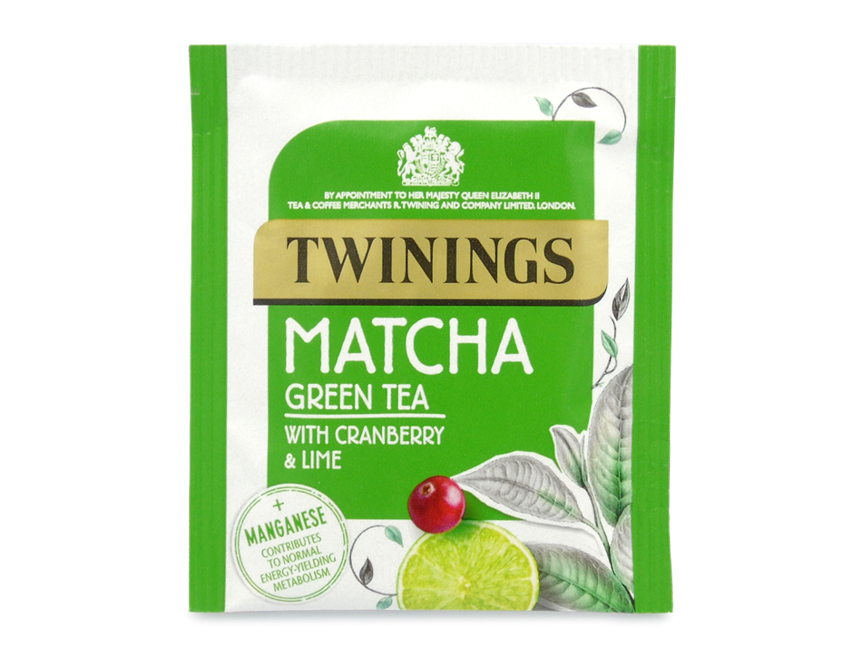 Cranberry & Lime Matcha Tea, Twinings (20 envelopes)