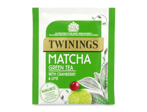 Cranberry & Lime Matcha Tea, Twinings (20 envelopes)