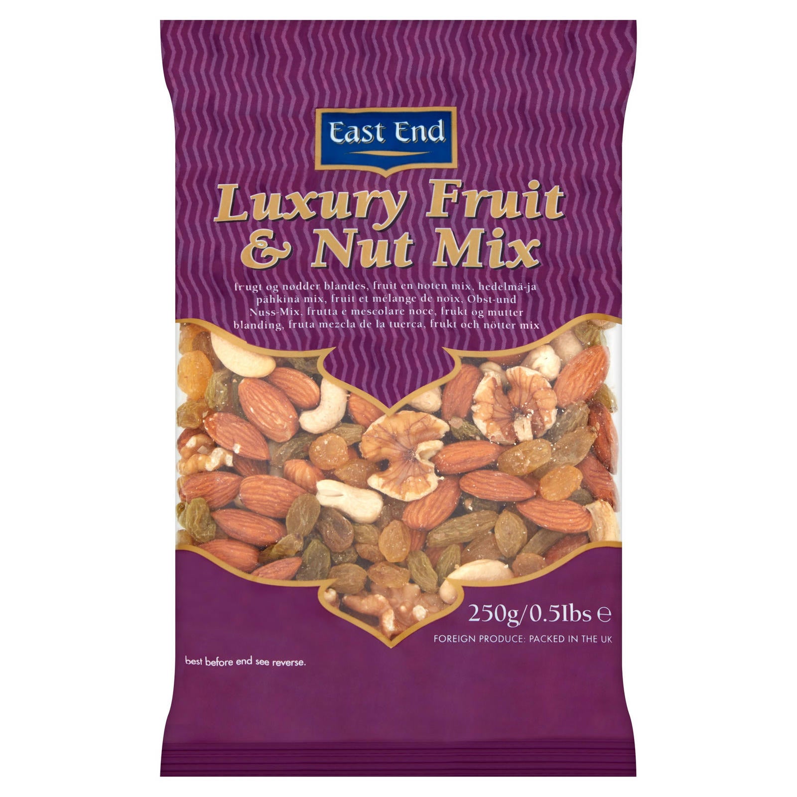 Luxury Fruit & Nut Mix, East End (200g)