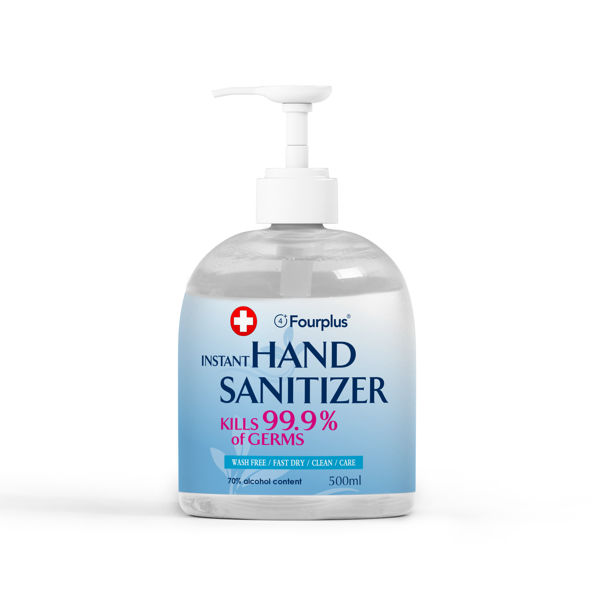 Hand Sanitiser, Kills 99.9% of Germs (500ml)