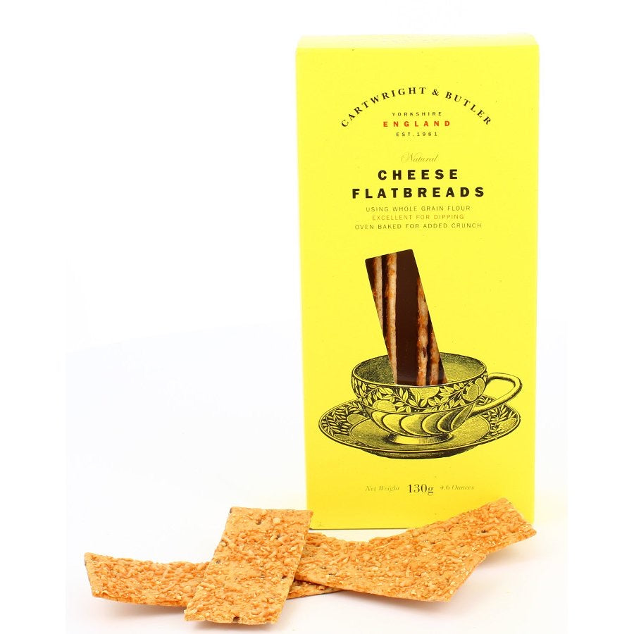 Cheese Flat Bread, Cartwright & Butler (130g)