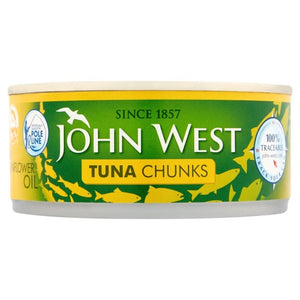 Tuna Chunks in Sunflower Oil, John West (200g)
