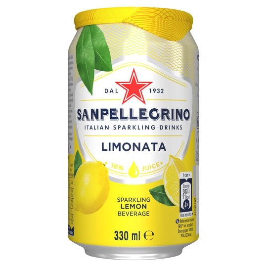 Sanpellegrino Sparkling Lemon 6x330ml - Capital Wholesalers