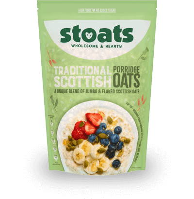 Traditional Scottish Porridge Oats, Stoats (750g)