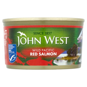 Wild Red Salmon, John West Tuna (213g)