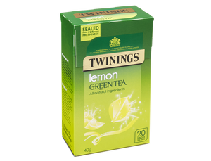 Green Tea & Lemon, Twinings (20 bags)