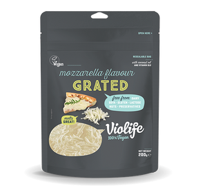 Grated Mozzerella, 100% Vegan, Violife (200g)