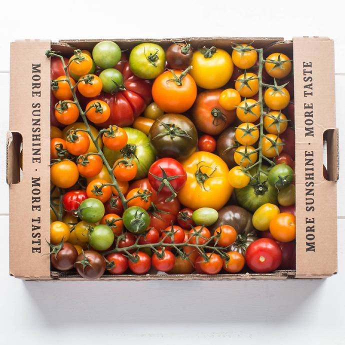 Isle of Wight Heritage Tomatoes, Mixed Crate (3kg)