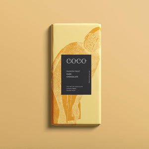 Passion Fruit / Vegan Dark Chocolate, COCO (80g)