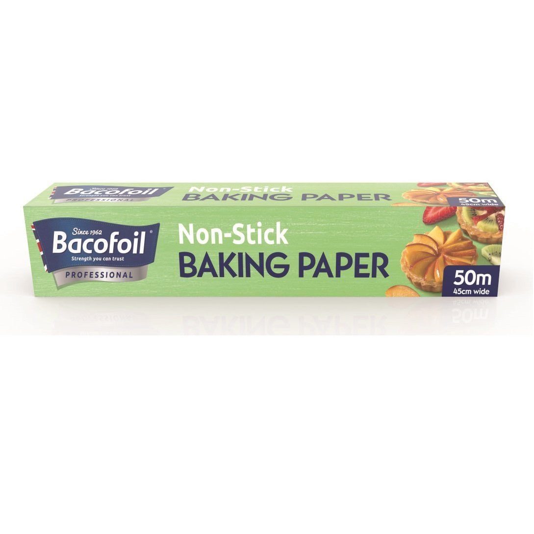 Non-Stick Baking Paper, Baco Professional (450mm x 50m)