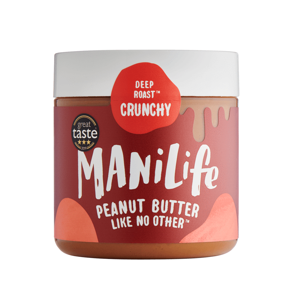 Deep Roast Crunchy Peanut Butter, ManLife (295g)