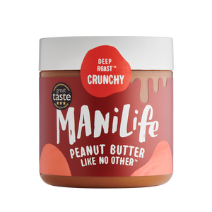 Deep Roast Crunchy Peanut Butter, ManLife (295g)