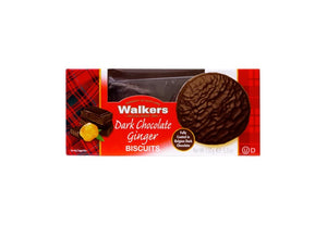 Walkers Fully Coated Dark Chocolate Ginger Biscuits - Capital Wholesalers