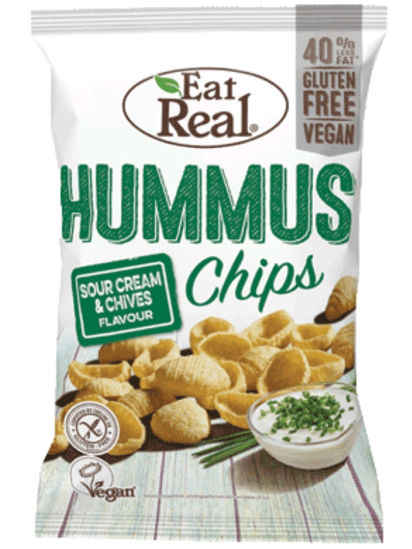 Sour Cream & Chives Quinoa Chips, Eat Real (30g)