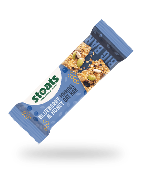 Blueberry & Honey Oat Bar, Stoats (50g)