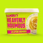 Load image into Gallery viewer, Jalapeño Heavenly Houmous, Ramona&#39;s Kitchen (750g)
