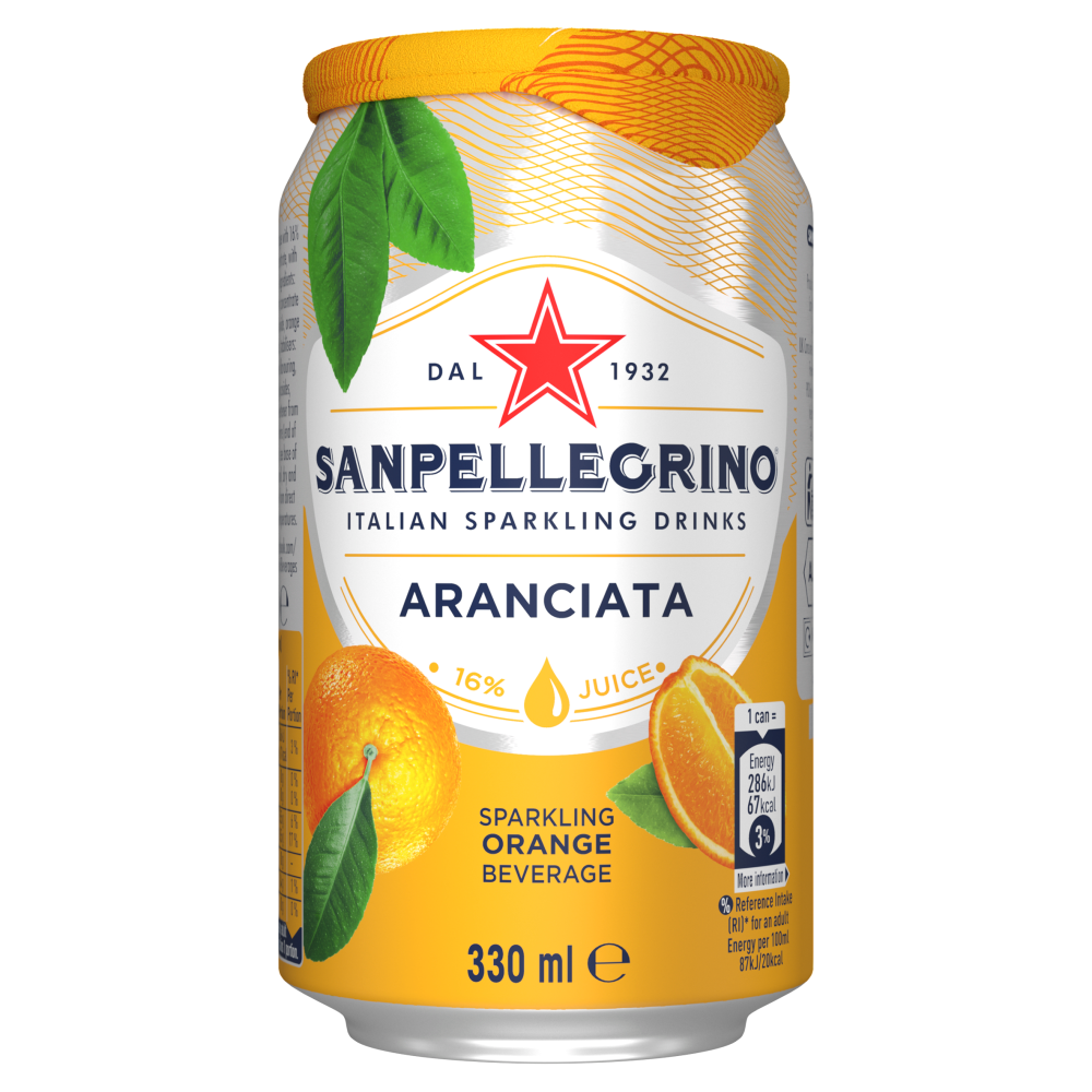Sanpellegrino Sparkling Orange 6x330ml - Capital Wholesalers