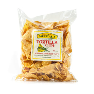 Authentic Large Salted Tortilla Chips, La Mexicana (500g)