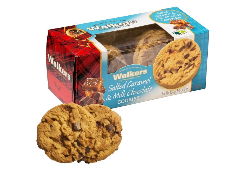 Walkers Salted Caramel & Milk Chocolate Biscuits - Capital Wholesalers