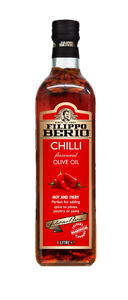 Hot Chilli Flavour Extra Virgin Olive Oil 100% Italian, Filippo Berio (1ltr)